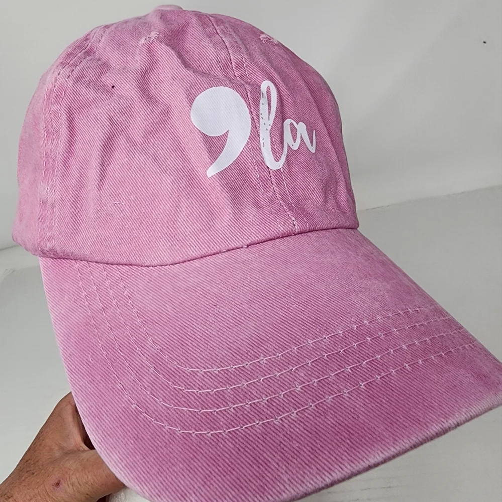 Kamela Harris‎ New Pink Ball Cap Cotton Adjustable Women's Hat One Size